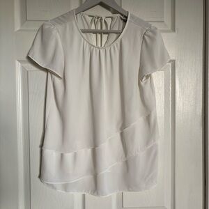 Lauren Conrad white blouse